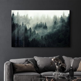 Wallity Pintura Decorativa de Vidrio Templado Multicolor 70 x 110 cm